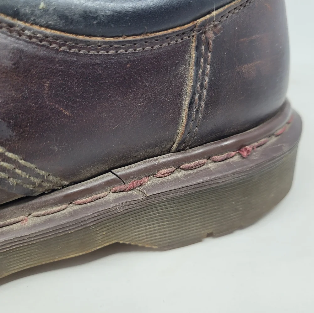 Vintage Dr. Martens‎ Shoes Mens UK9 US10 Brown Leather 5-Eye Oxford England 8053